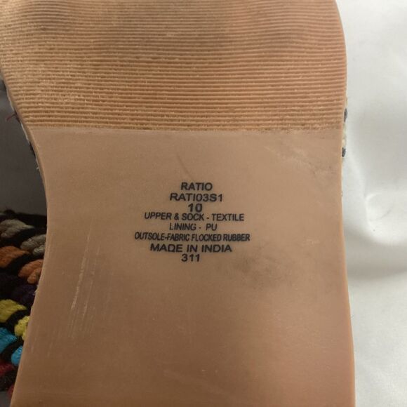 Steve Madden Ratio womans rope sandal size 10 worn once - Picture 5 of 6